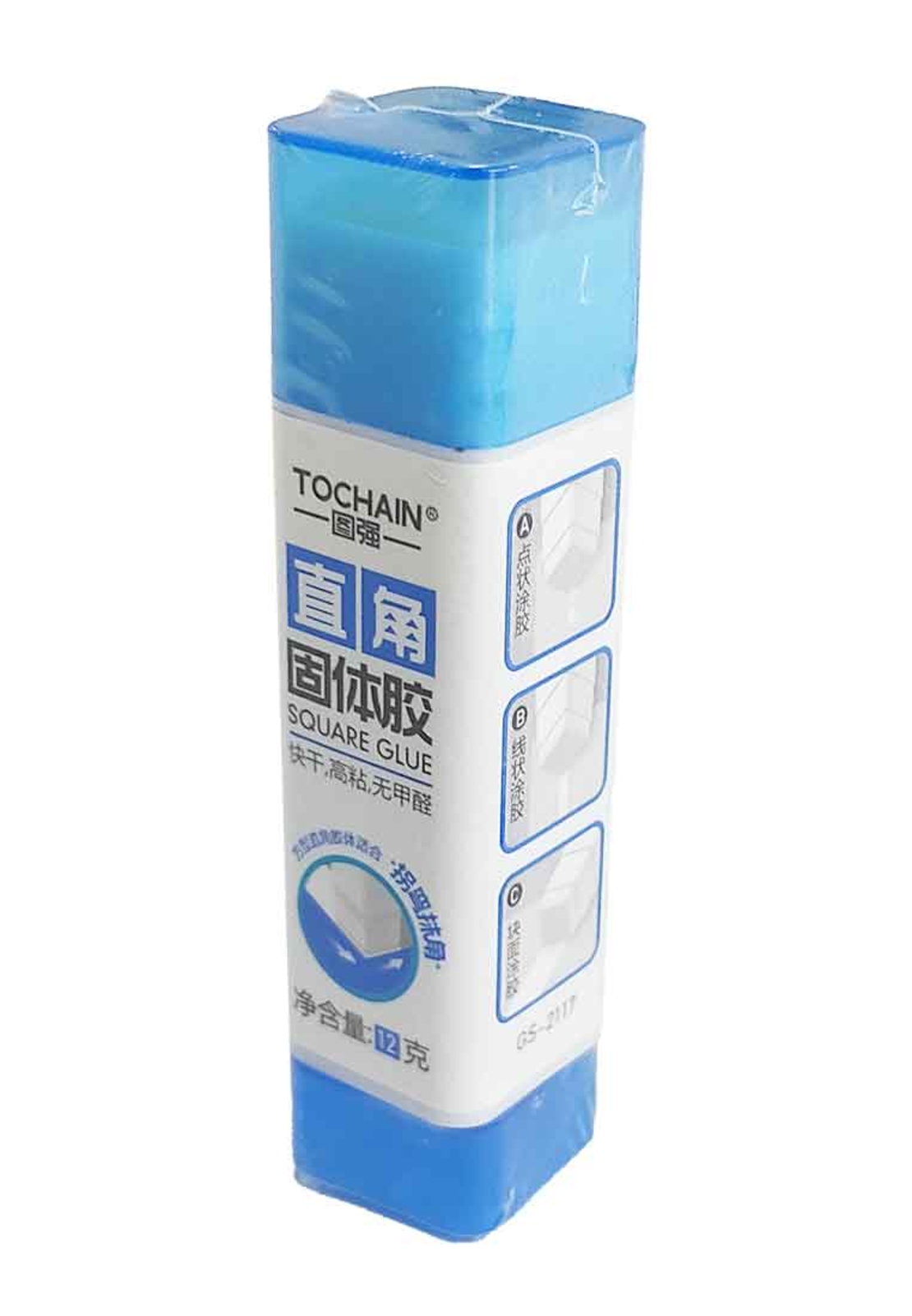 דבק סטיק מרובע 12 גרם TOCHAIN