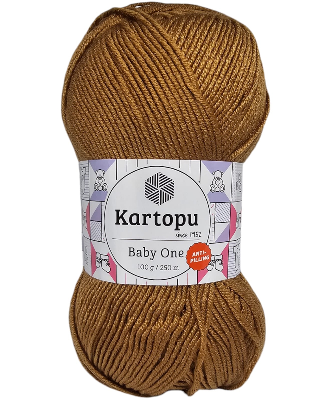 צמר בייבי KARTOPU BABY ONE- חום