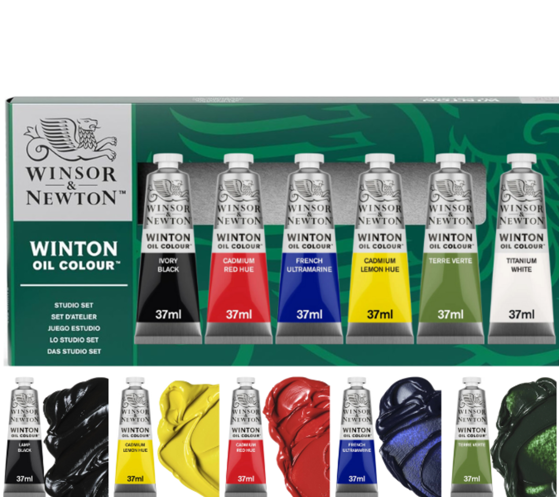צבעי שמן Winsor & Newton – סדרת Winton – שפופרת 37 מ