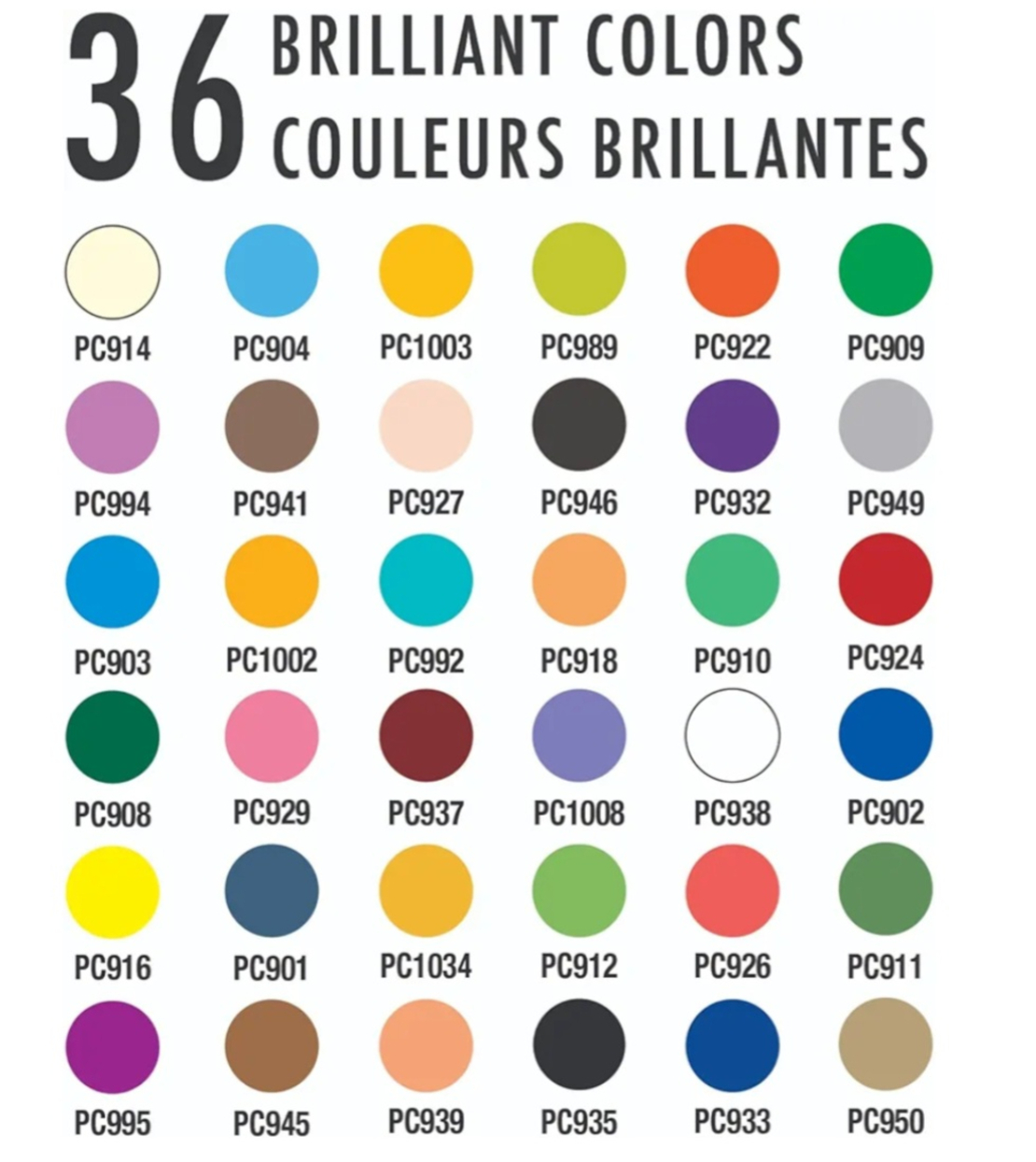 עפרונות ציור פריזמה קולור סט 36 PRISMACOLOR