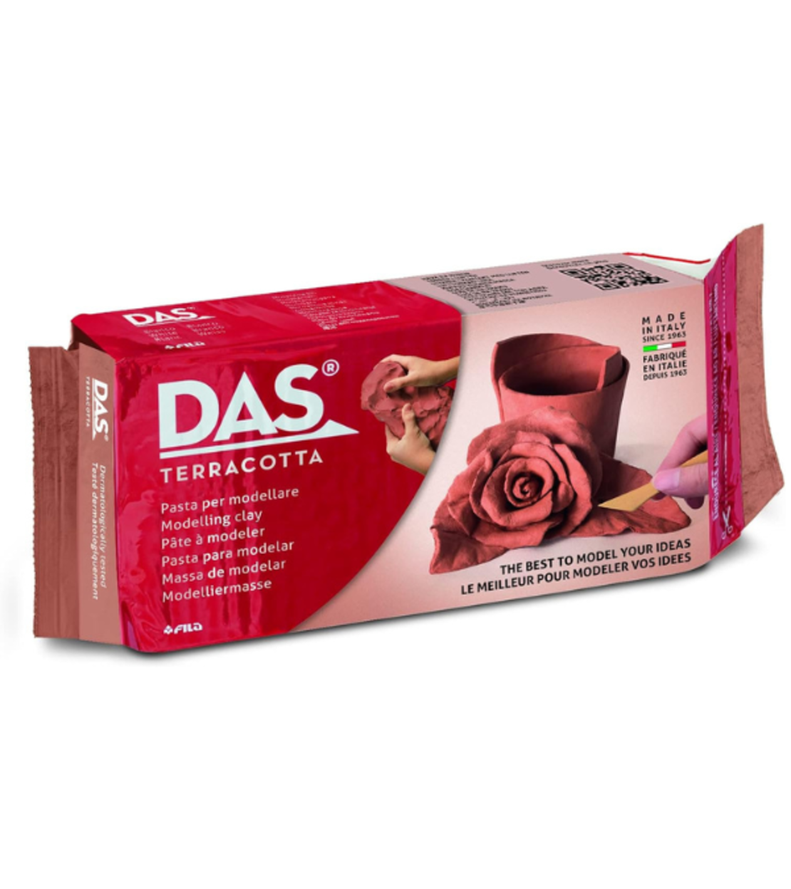 חימר חום (Terracotta) מתייבש באוויר DAS Modeling Clay