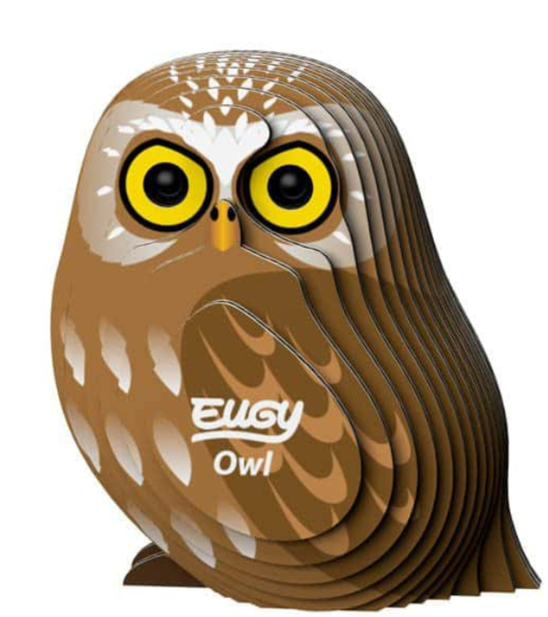 ערכת הרכבה תלת־ממדית ינשוף EUGY – Owl פאזל 3D מקרטון