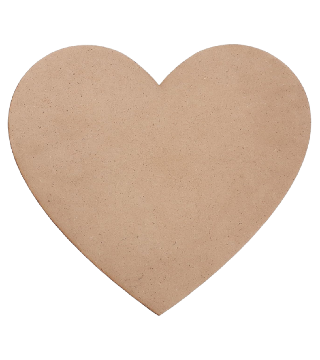 שלט לב MDF ליצירה – גודל 20 ס
