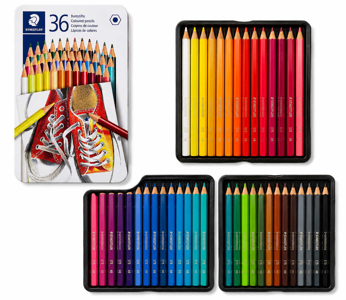 עפרונות ציור 36 צבעים - Staedtler Noris Club