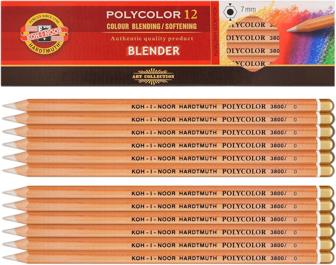 עפרון בלנדר עיפרון לטשטוש וצבע Koh-I-Noor Polycolor Blender
