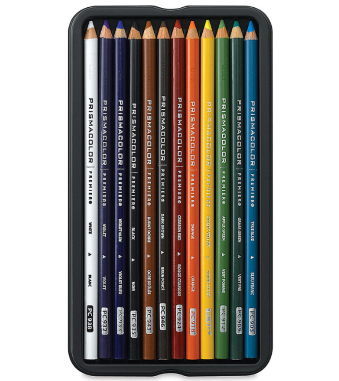 עפרונות ציור פריזמה קולור סט 12 Prismacolor Premier Soft Core