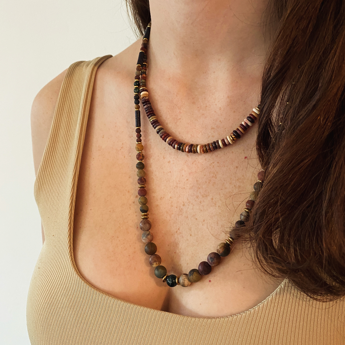 Jasper Gemstone Necklace