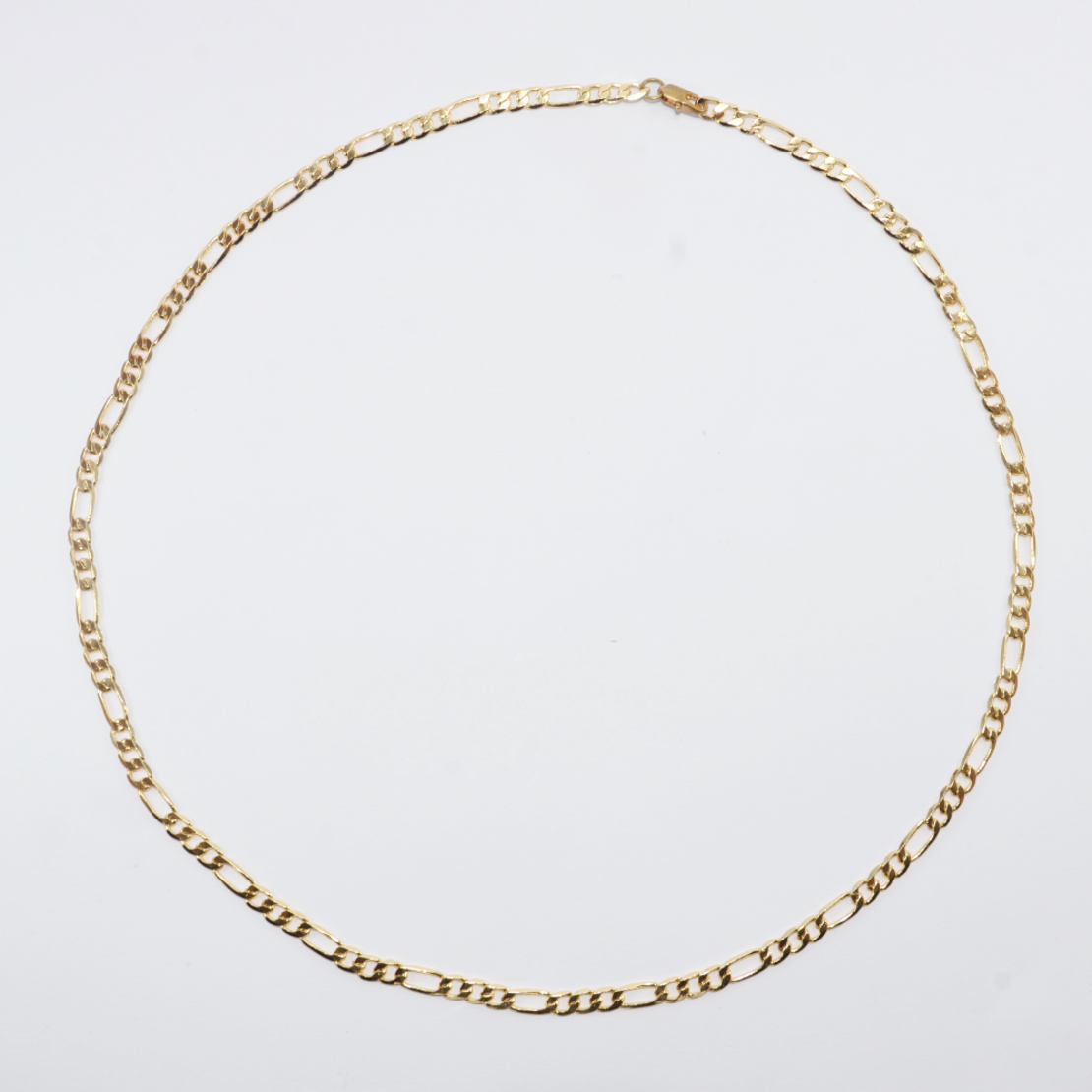 Gourmette necklace - gold-plated