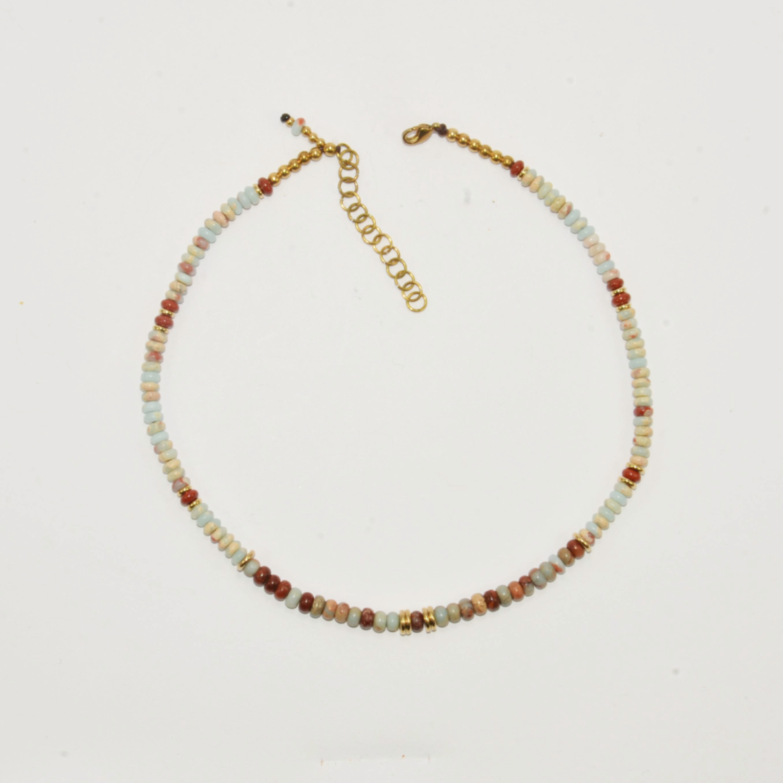 Gemstone necklace - Depths