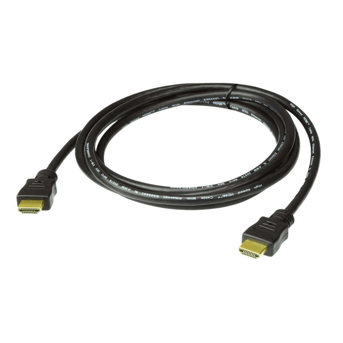 ATEN 2 m High Speed True 4K HDMI Cable 2L-7D02H-1