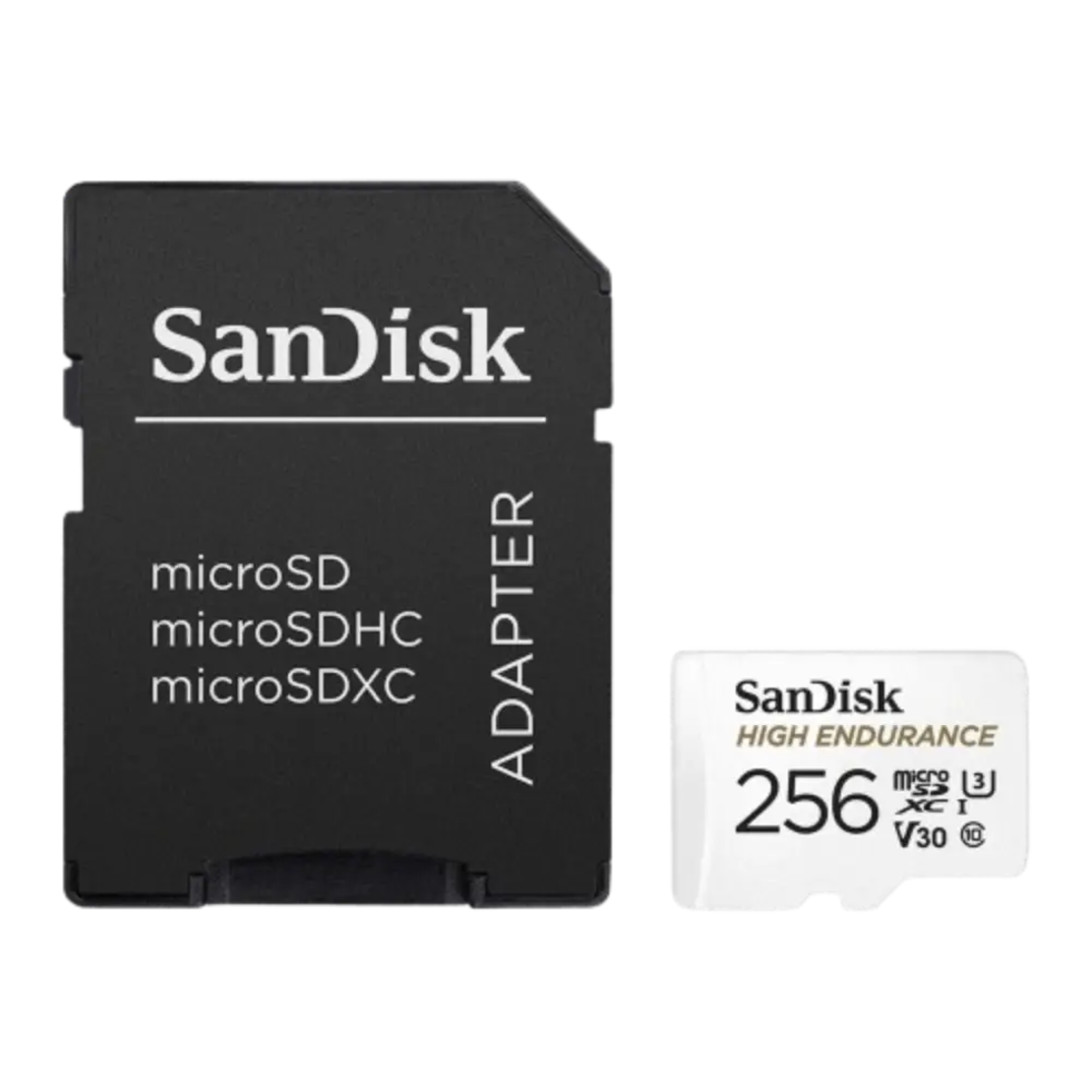 כרטיס זיכרון SanDisk High Endurance microSD 256GB