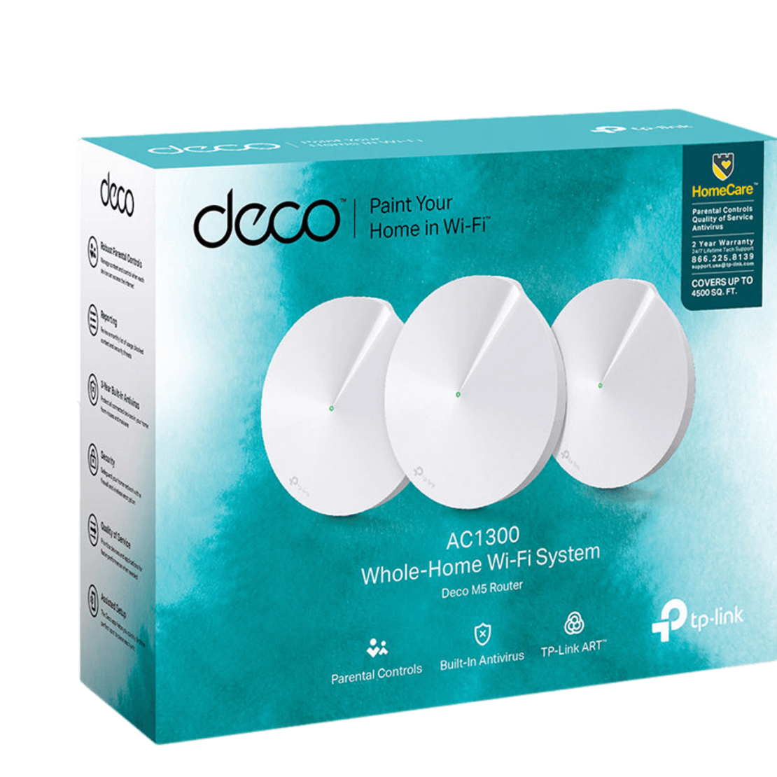 מגדיל טווח דגם Deco M5-3 Pack (שלוש יחידות) מבית TP-LINK