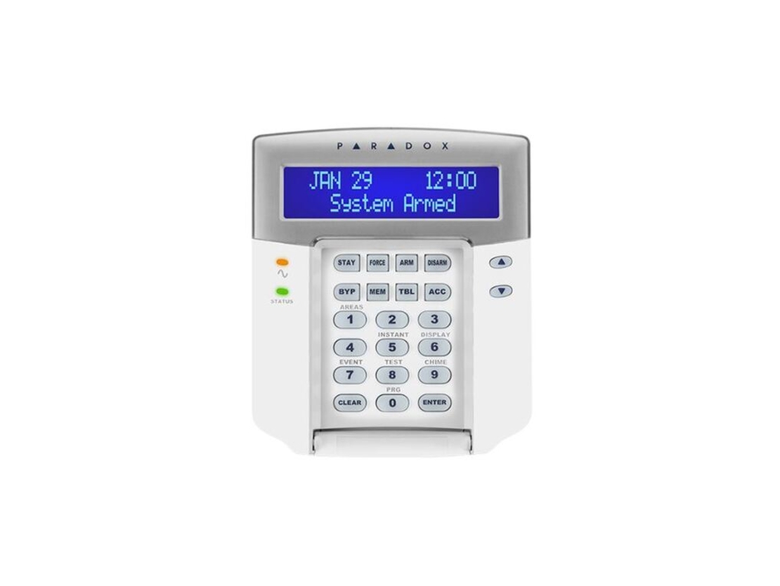 +PARADOX - K641ּּּ - לוח מקשים מעוצב למערכות מדגם EVO