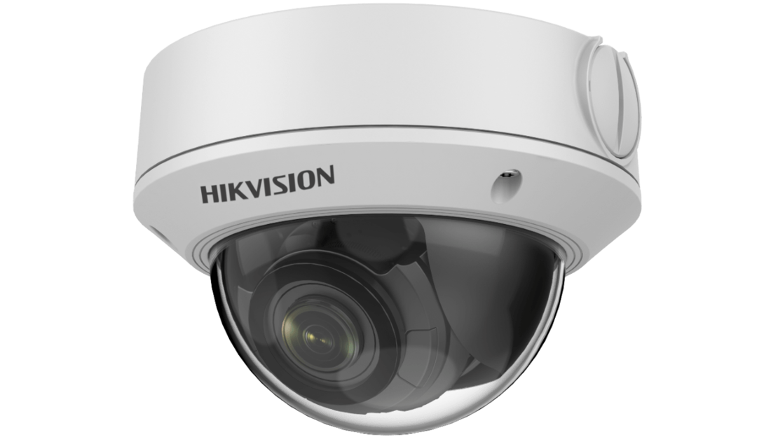 HIKVISION - DS-2CD1743G0-IZ - מצלמת IP כיפתית באיכות 4MP עדשה זום חשמלית כולל אינפרא ל 30 מ'