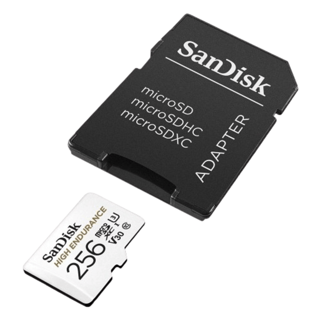 כרטיס זיכרון SanDisk High Endurance microSD 256GB
