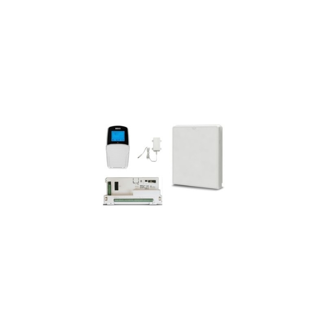 קיט רכזת אזעקה היברידית Risco LightSys Plus + לוח מקשים גומי