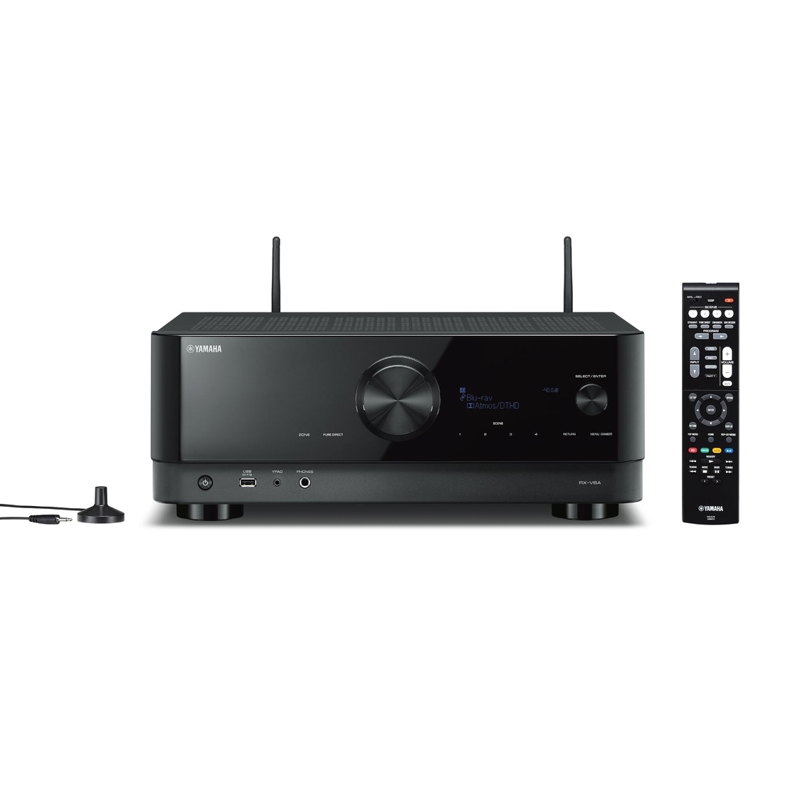 YAMAHA - RXV6 רסיבר קולנוע ביתי 7.2 ערוצים הספק W100 לערוץ