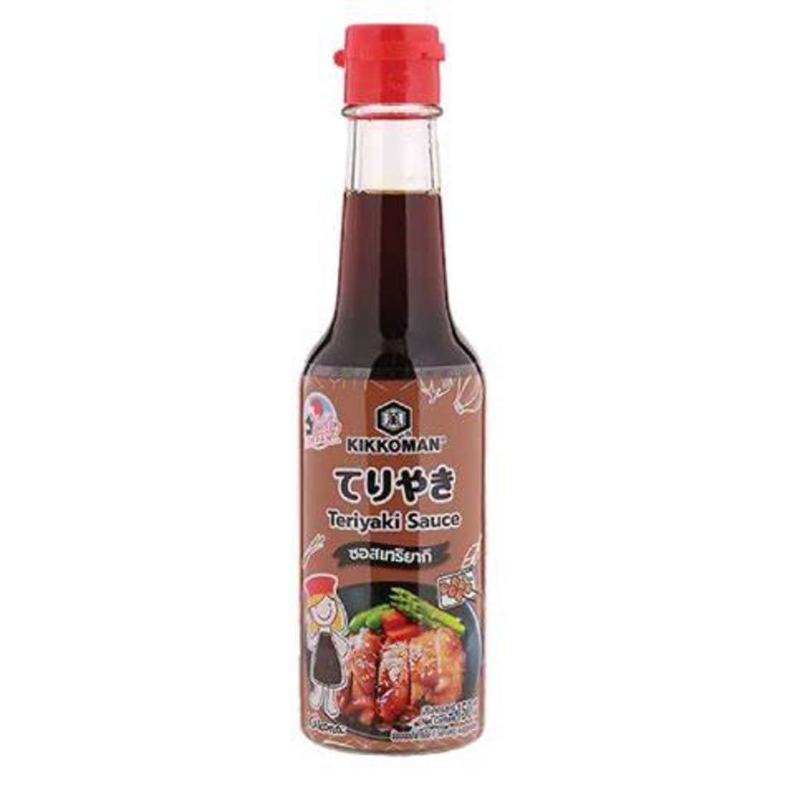 KIKKOMAN SOY SAUCE 150ML - רוטב סויה קיקומן 150 מ