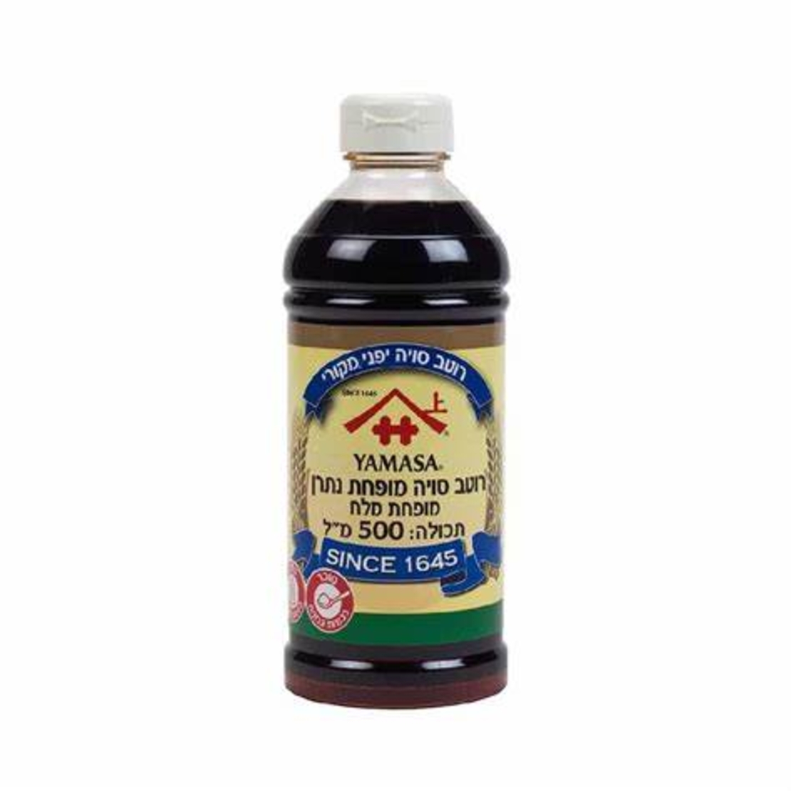 YAMASA SOY SAUCE MILD 500ML - רוטב סויה יאמאסה רגיל 500 מ