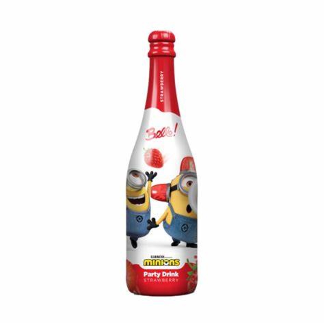 STRAWBERRY PARTY DRINK 750ML - משקה מוגז בטעם תות שדה 750 מ