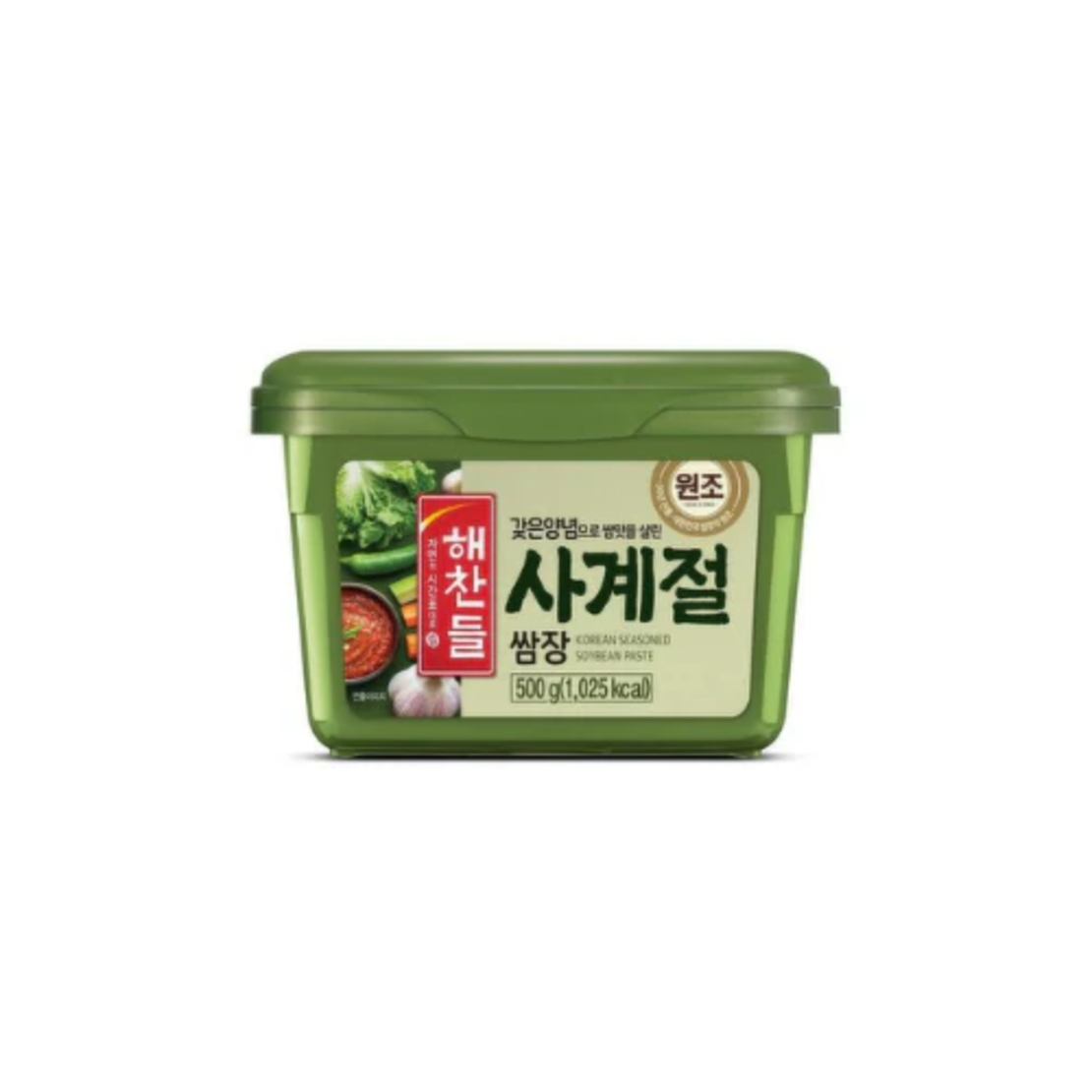 SEASONED SOYBEAN PASTE 500GR - מחית סויה מתובלת ארבע  העונות 500 גרם