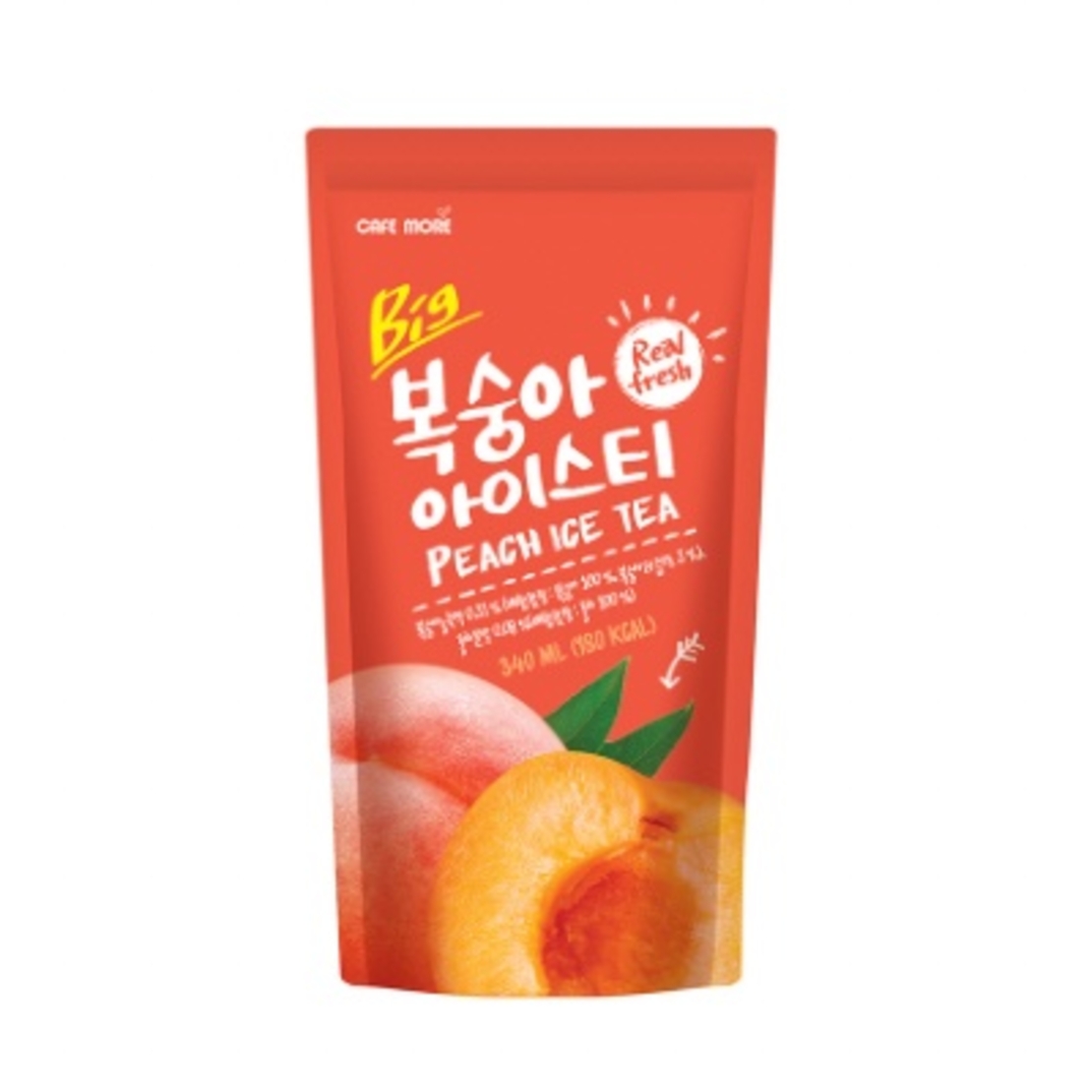 BIG PEACH ICE TEA 340ML - משקה בטעם אפרסק 340 מ