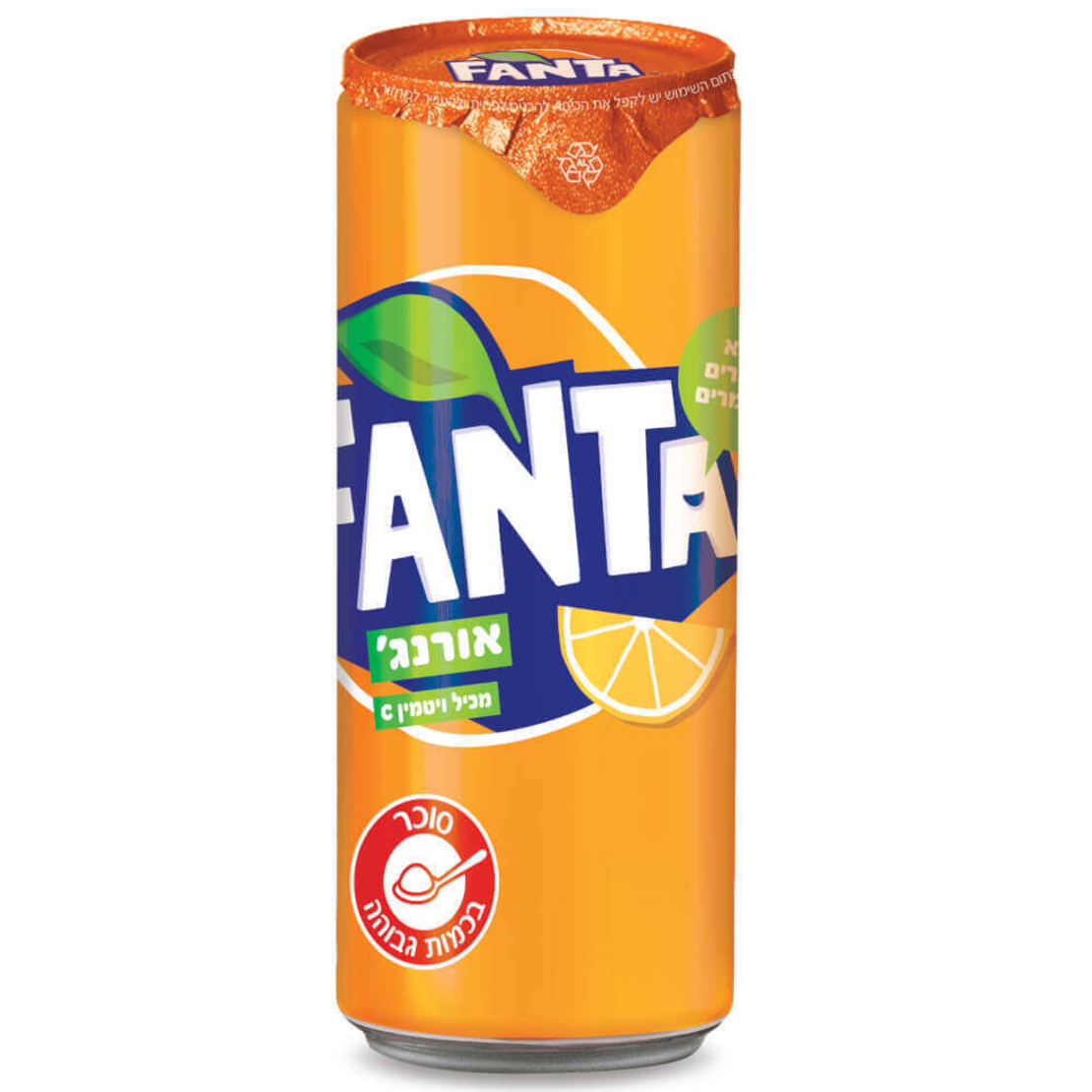 FANTA 330ML - גזוז בטעם תפוז 330 מ