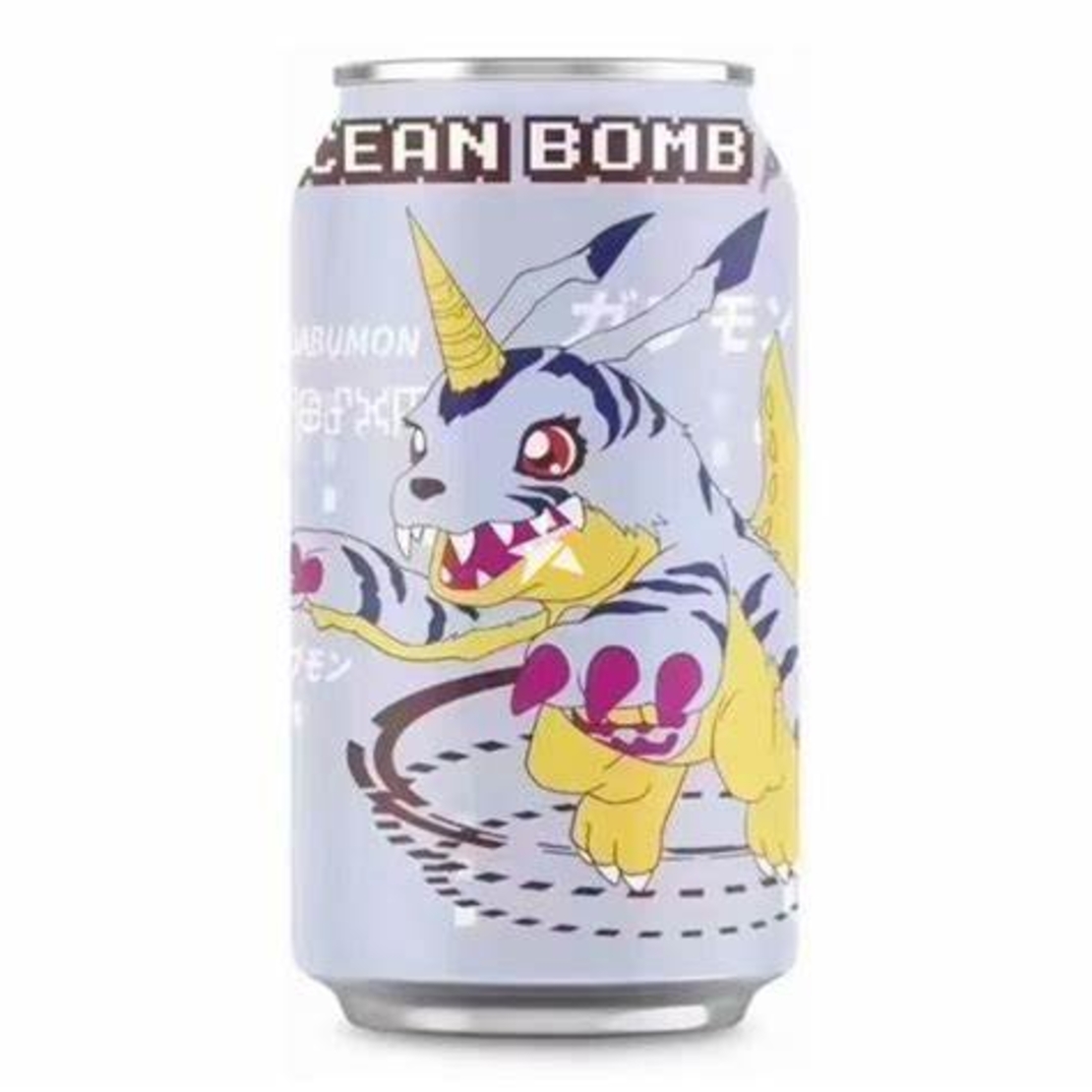 OCEAN BOMB SPARKLING WATER BLUEBERRY FLAVOR  330ML - משקה מוגז בטעם אוכמניות 330 מ