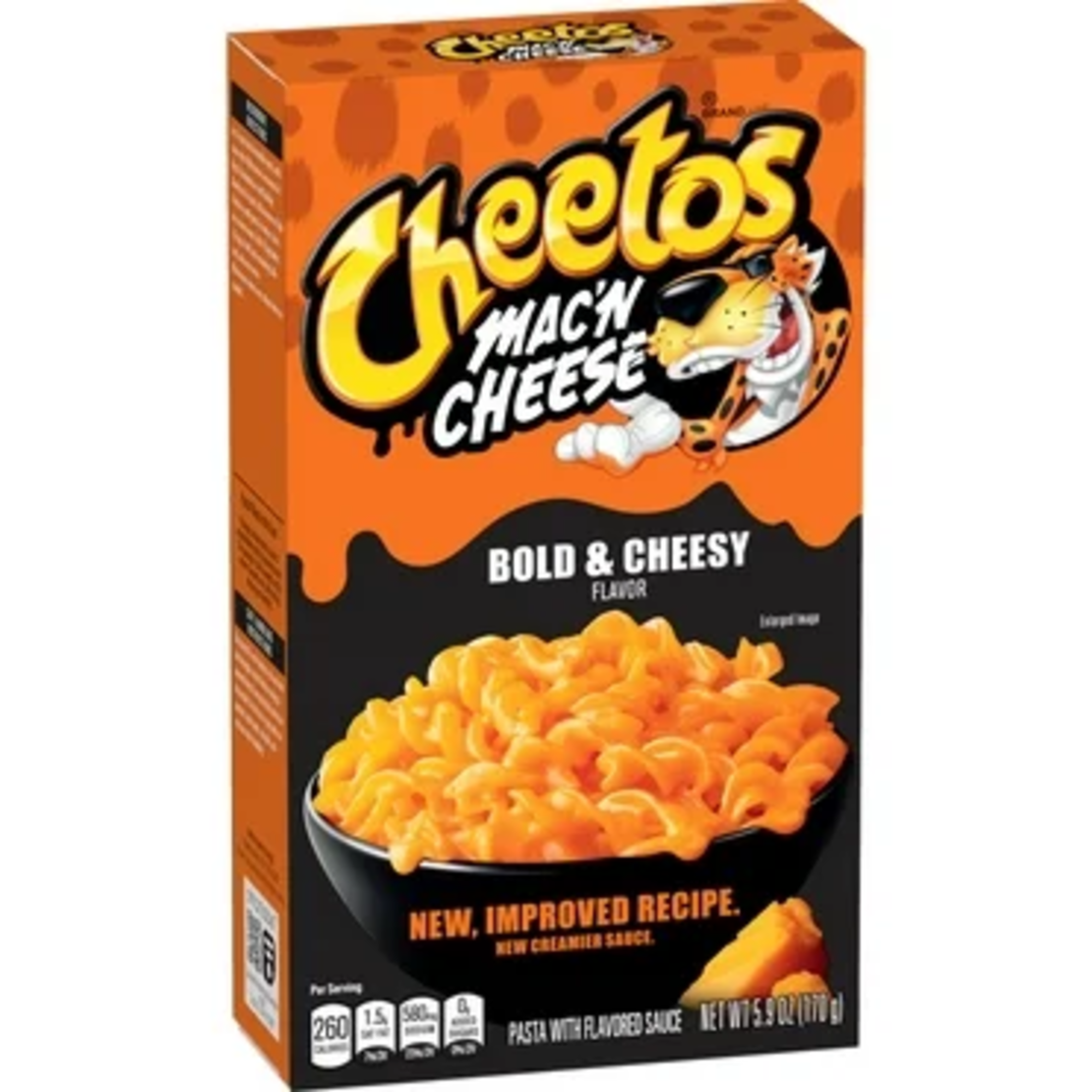 CHEETOS MAC'N CHEESE BOLD AND CHEESY 170GR - צ'טוס מק אנד צ'יז בטעם גבינה 170 גרם