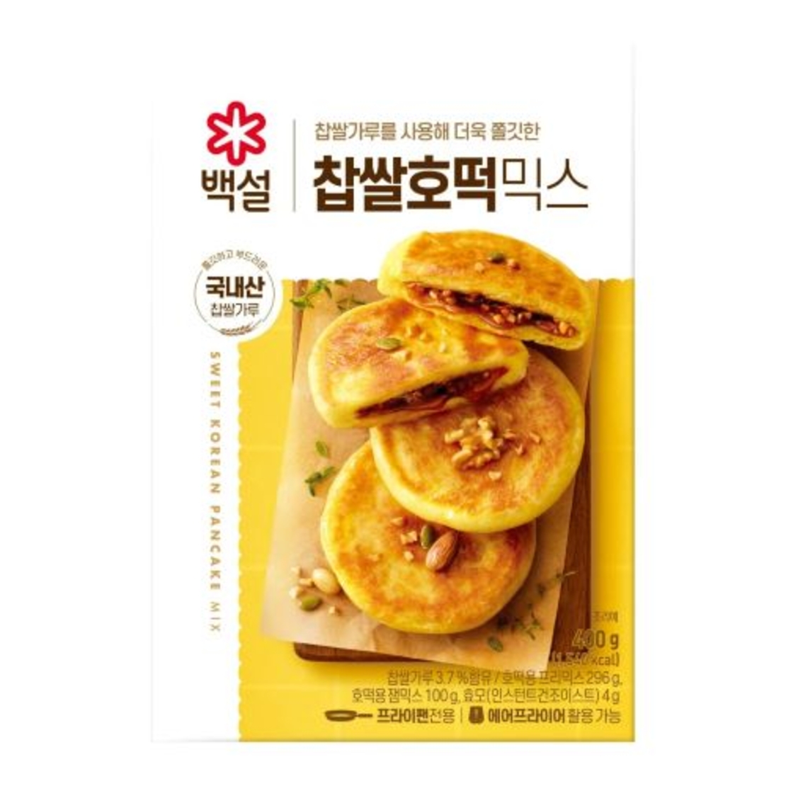 KOREAN SWEET PANCAKE MIX 400GR - תערובת לפנקייק קוריאני מתוק 400 גרם