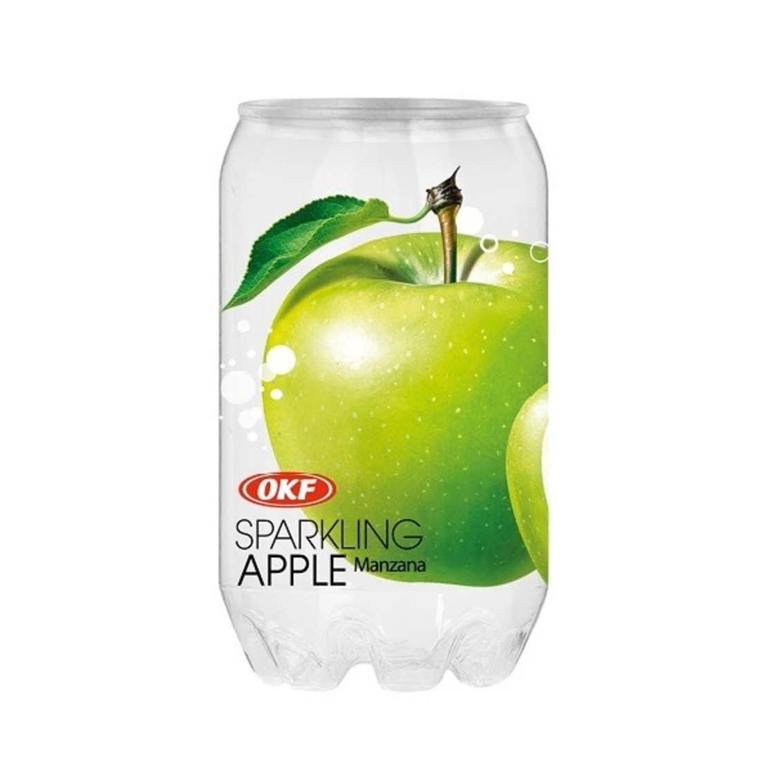 SPARKING PCAN GREEN APPLE LITE 350ML - משקה מוגז קל בטעם תפוח עץ ירוק 350 מ