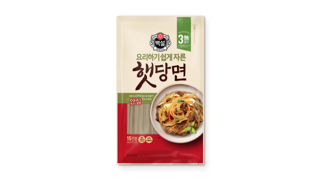 SWEET  POTATO VERMICELLI 300GR - אטריות בטטה קוריאניות 300 גרם