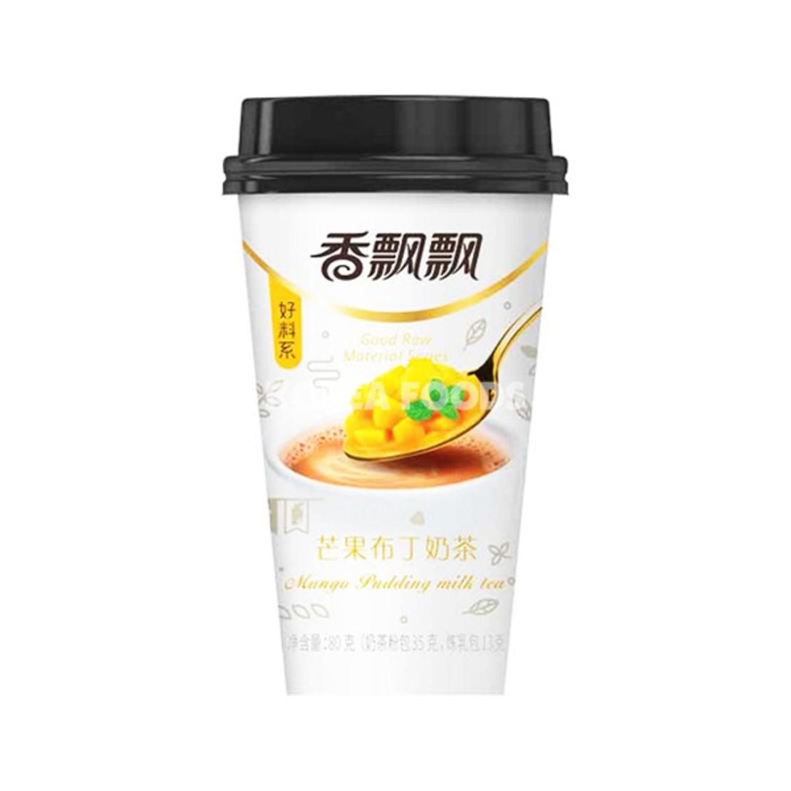 MANGO PUDDING MILK TEA 80GR - אבקת להכנת משקה תה חלבי בטעם פודינג מנגו 80 גרם
