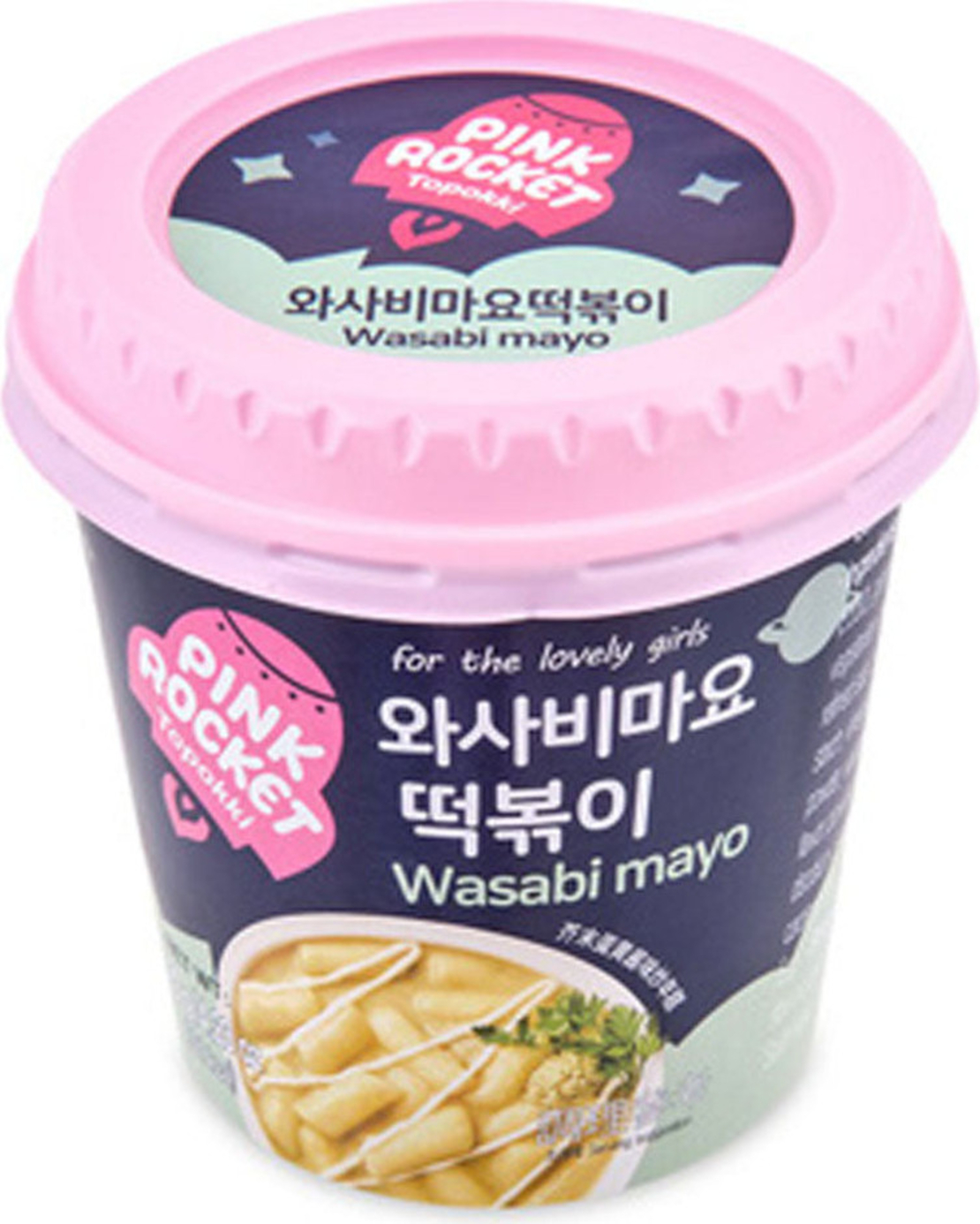 WASABI MAYO TTEOKBOKKI 120GR - טופוקי ווסאבי מיונז 120 גרם