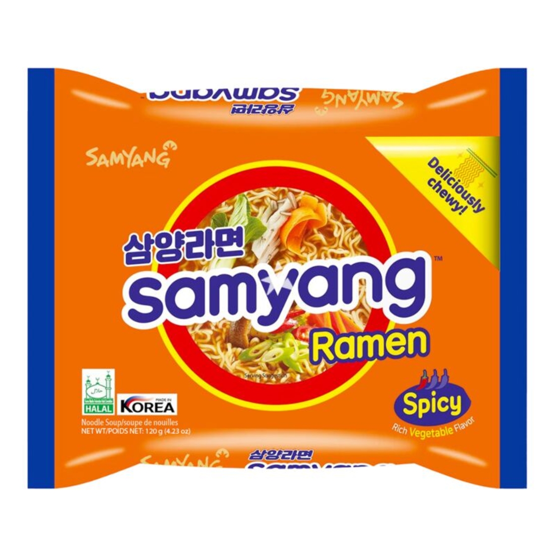 SAMYANG RAMEN 120GR - אטריות להכנה מהירה סאמיאנג ראמן 120 גרם