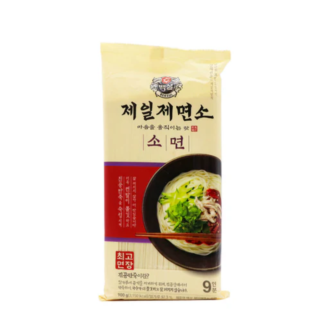 WHEAT NOODLES[SOMYUN] 900GR - נודלס חיטה קוריאני 900 גרם