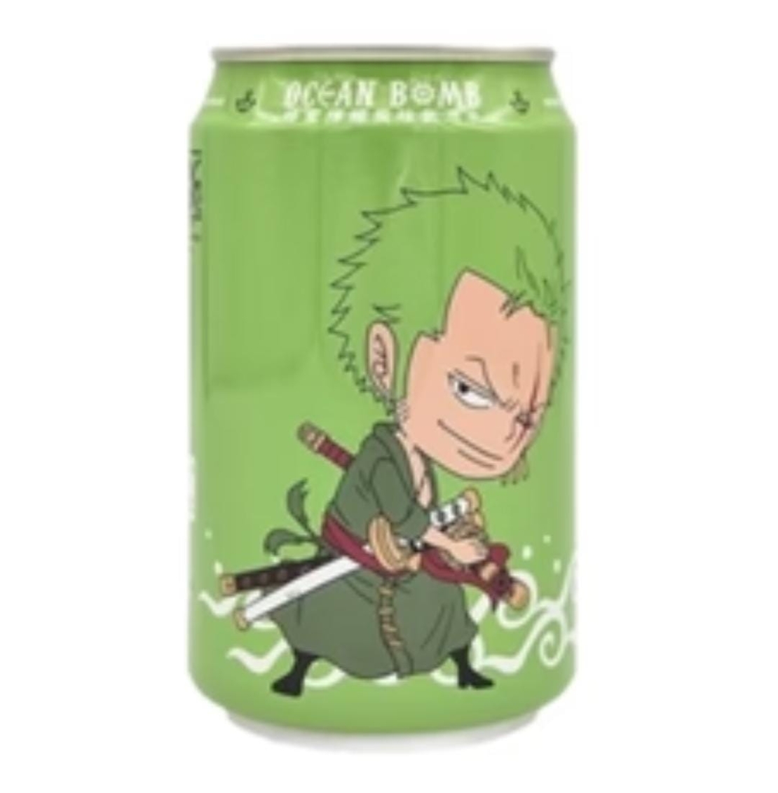 OCEAN BOMB SPARKLING WATER HONEY LEMON  FLAVOR 330ML - משקה מוגז בטעם דבש ולימון 330 מ
