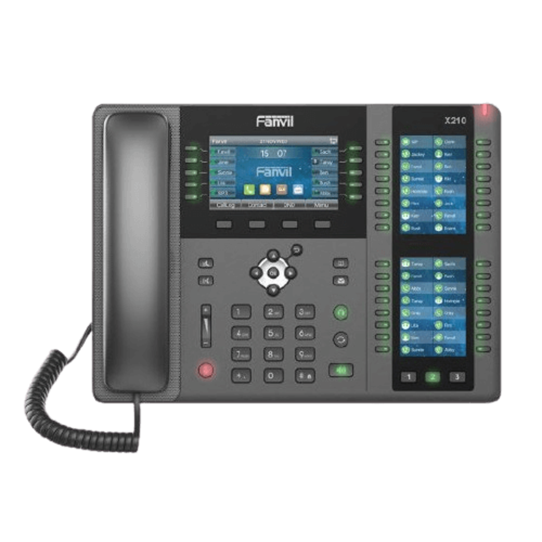 טלפון מנהלים IP מתקדם לעסקים FANVIL X210