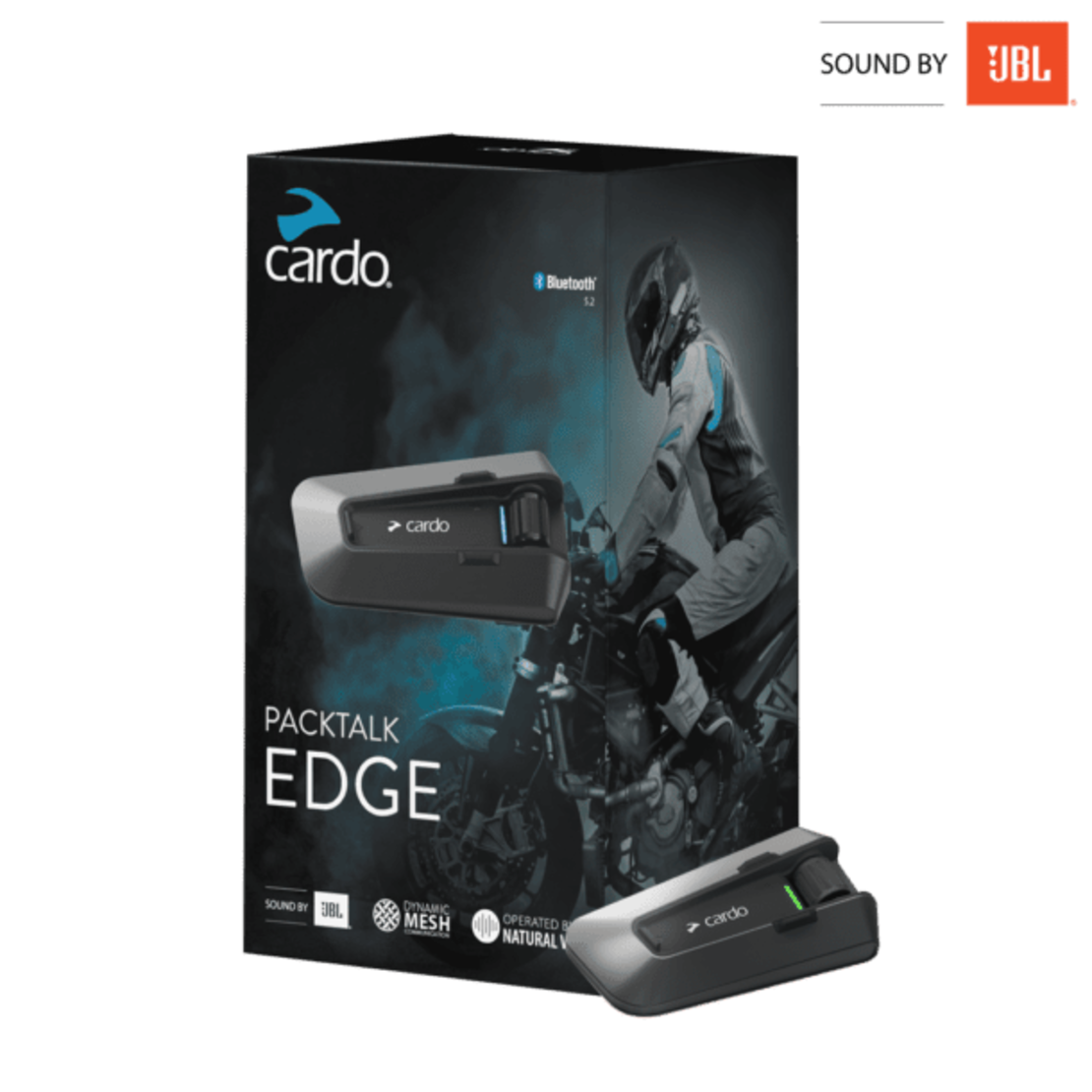 דיבורית בלוטוס לקסדה Cardo PACKTALK EDGE JBL