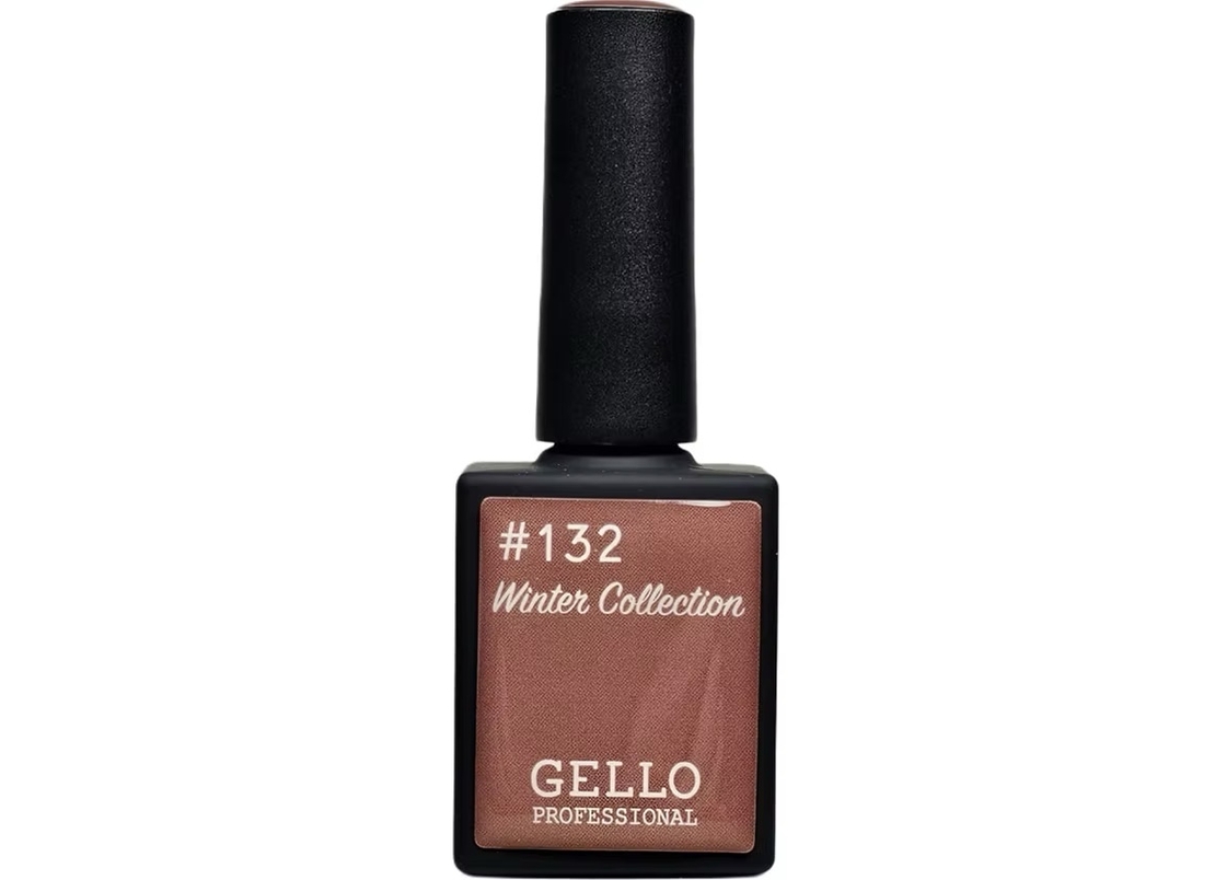 132 לק ג'ל ג'לו חום ניוד קפה GELLO