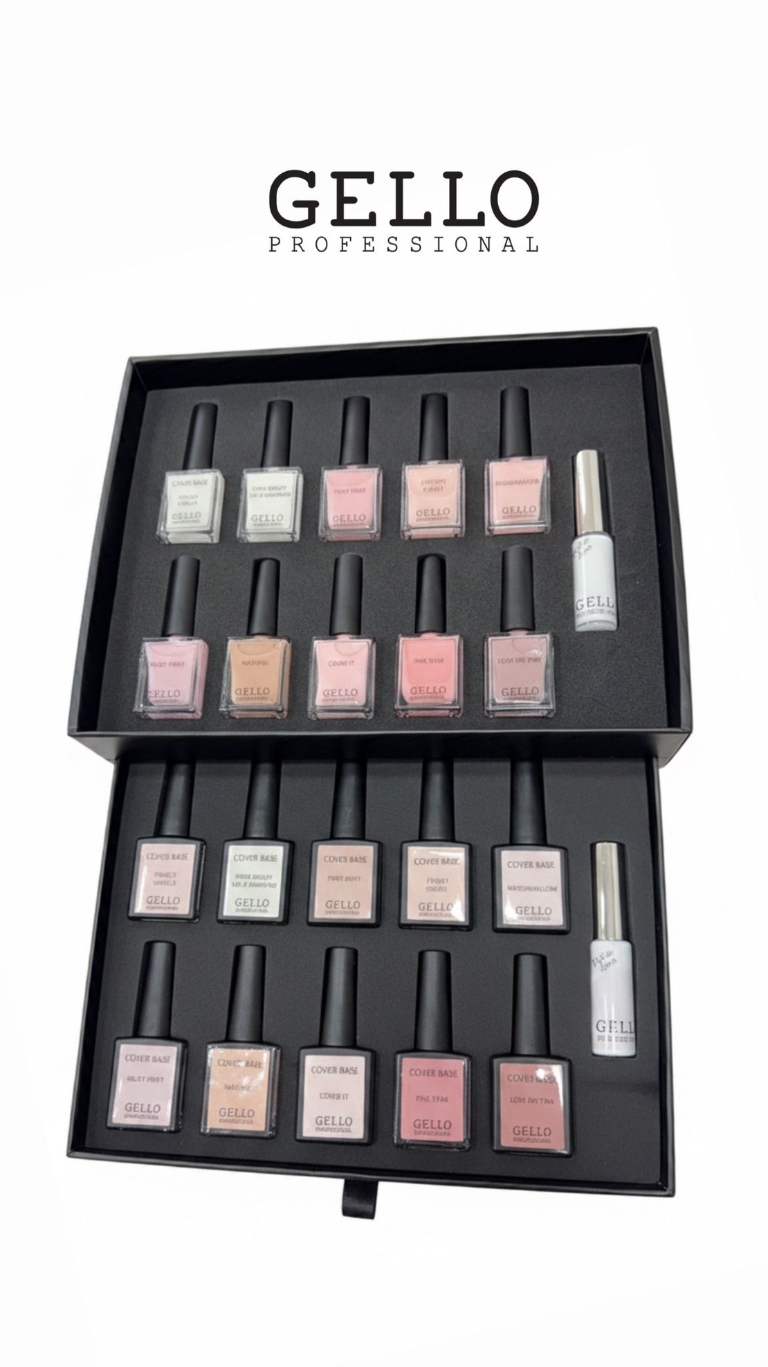 ערכת קאבר בייס+לק רגיל תואם צבע GELLO