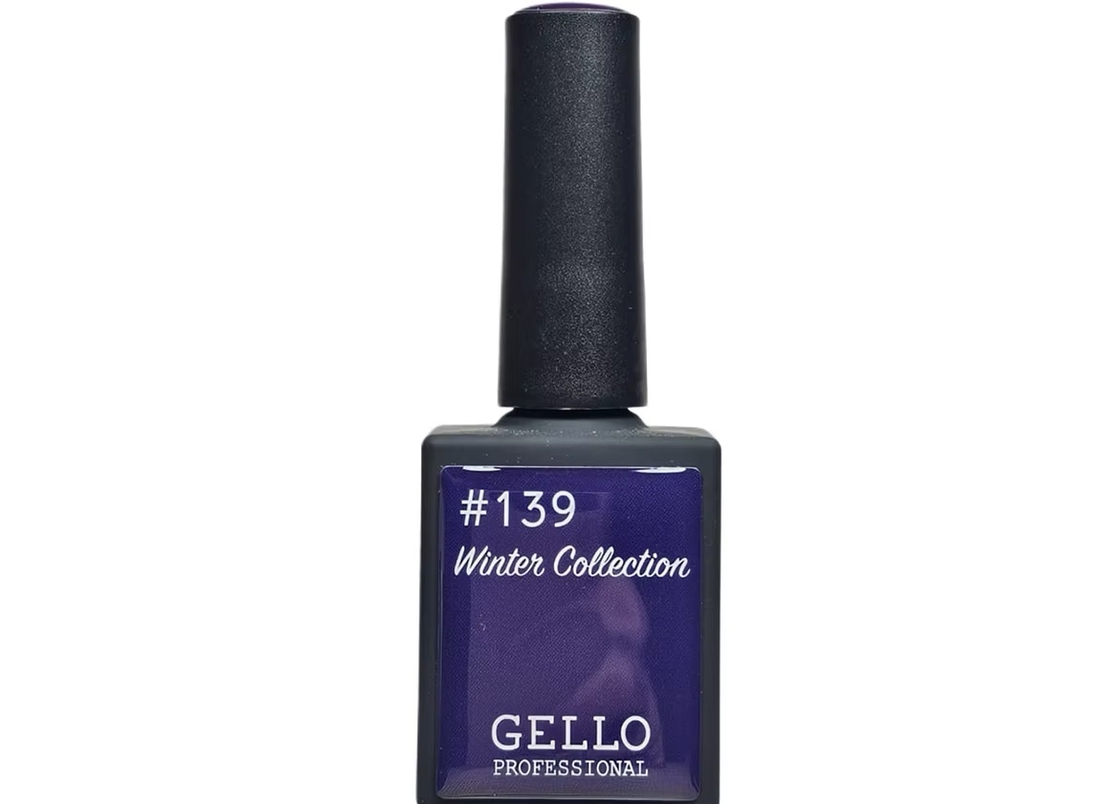 139 לק ג'ל ג'לו כחול כהה אינדיגו GELLO