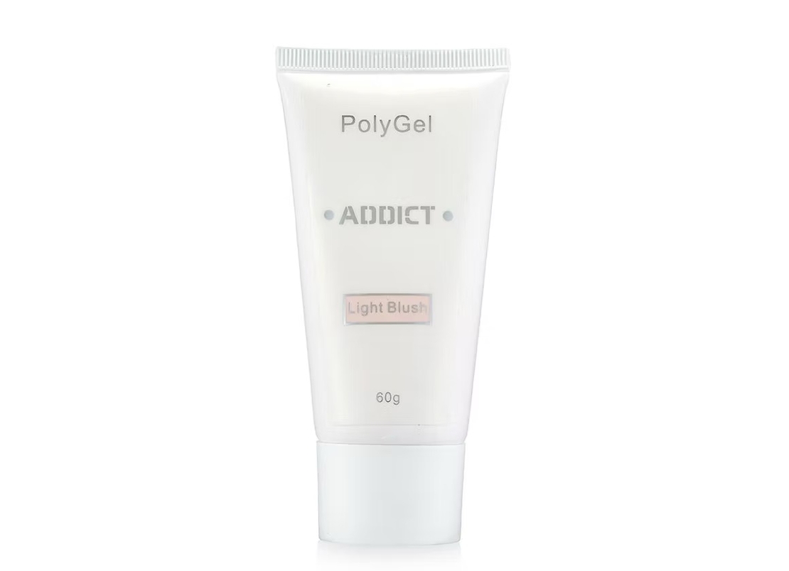 ADDICT פוליג'ל LIGHT BLUSH 60 גרם