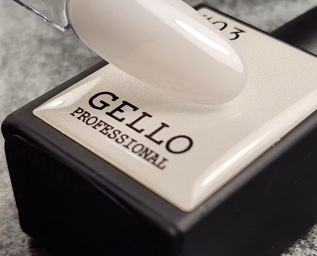 לק ג'ל ג'לו צבע חלבי GELLO #03