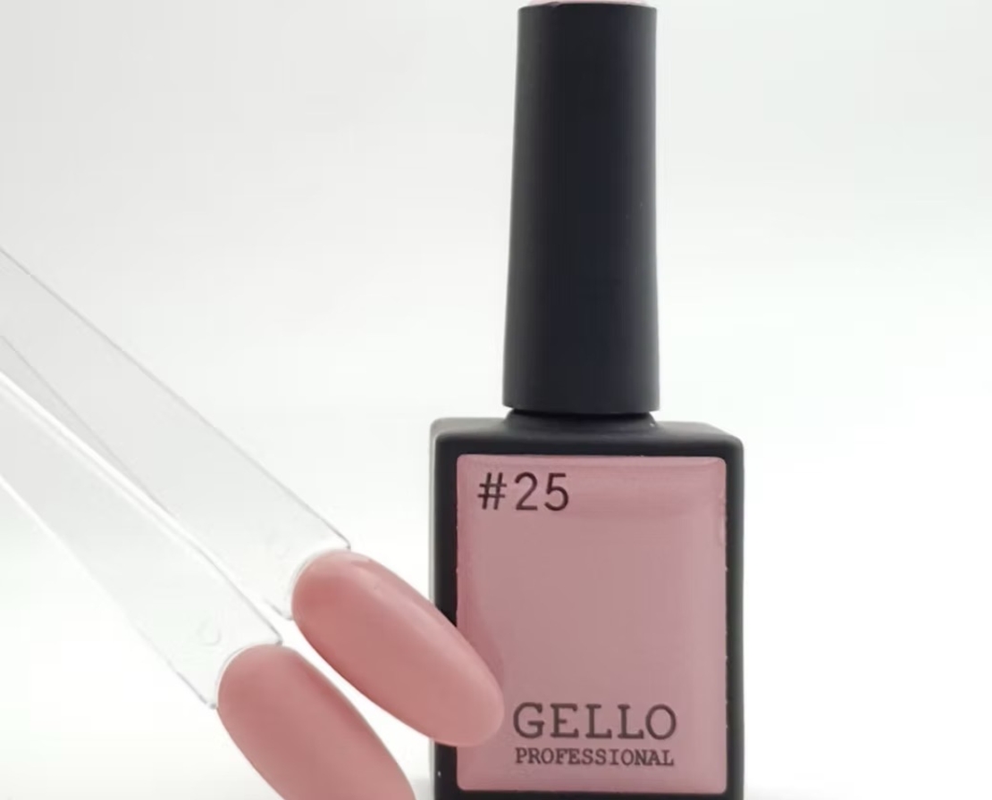 לק ג'ל ג'לו צבע ורוד עתיק GELLO #25