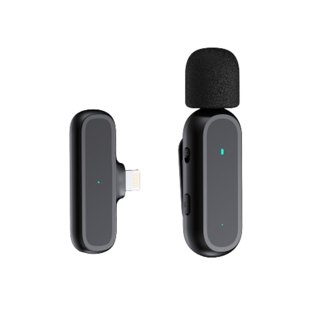 זוג מיקרופונים אלחוטיים למכשירי Apple/אנדרואיד Type-c