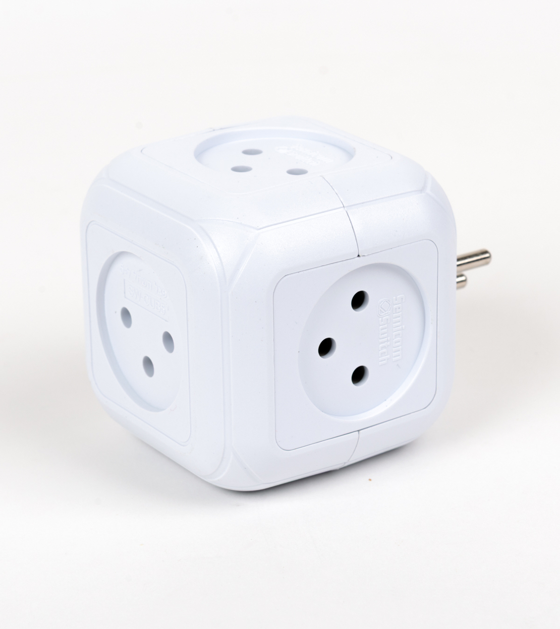 קובייה חשמלית 4 שקעים+ שקע USB ו Type C