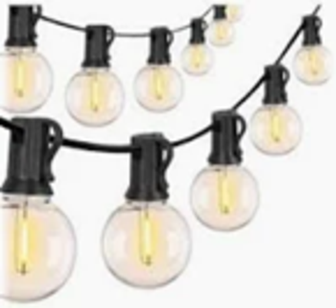 שרשרת נורות דקורטיבית סולארית 12 נורות