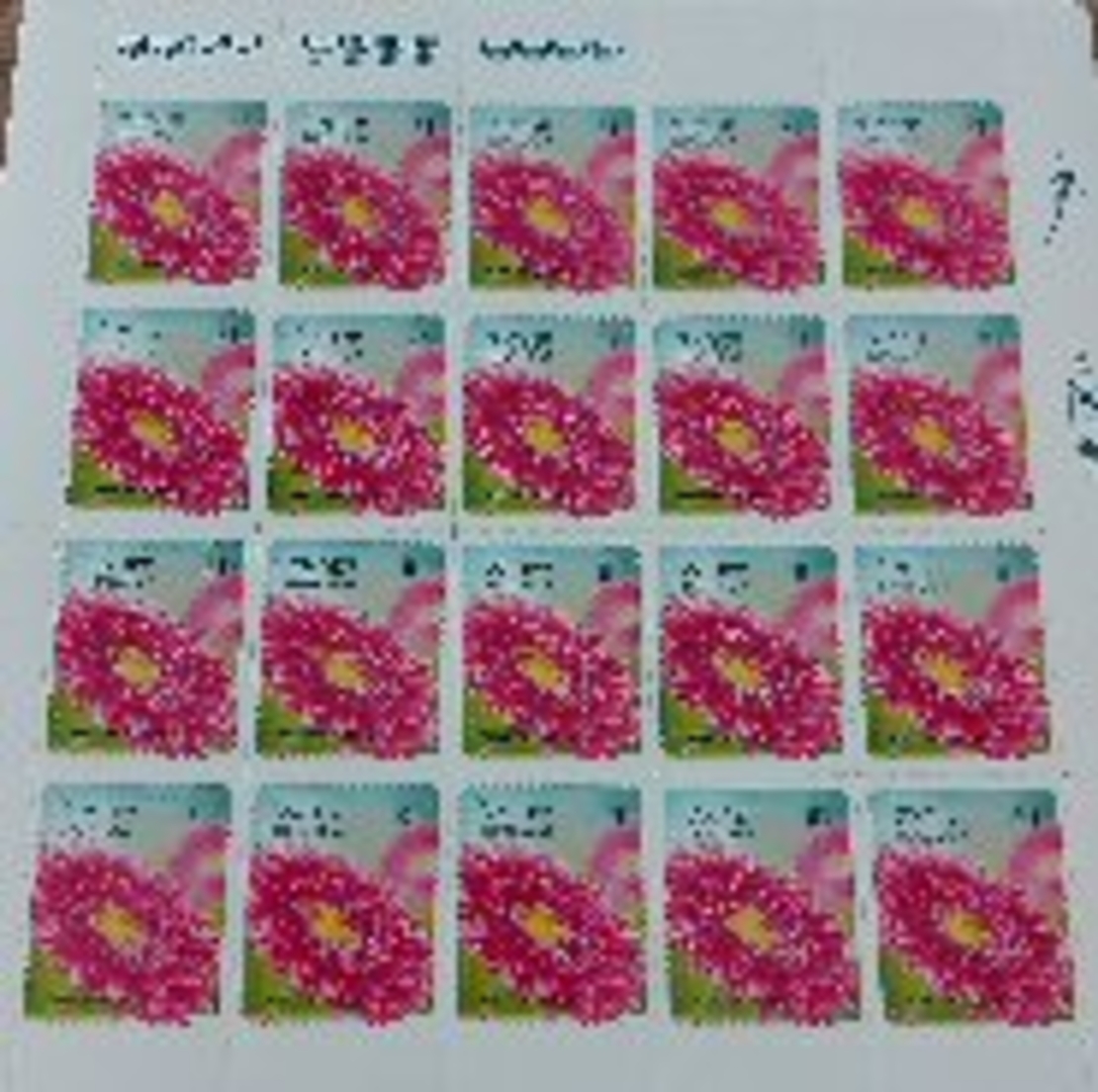 בולי השלמה (גיליון בול 1.00)