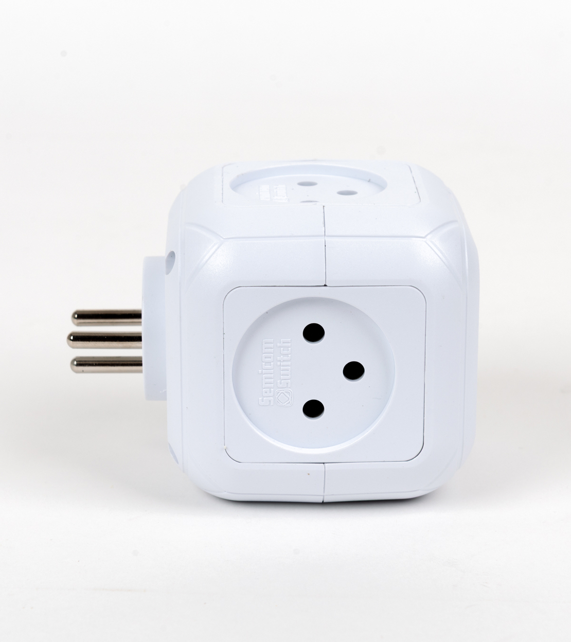 קובייה חשמלית 4 שקעים+ שקע USB ו Type C